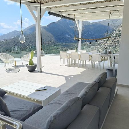 Villa Estee, Luxury Villa With Private Infinity Pool And Jacuzzi Elounda Exteriör bild