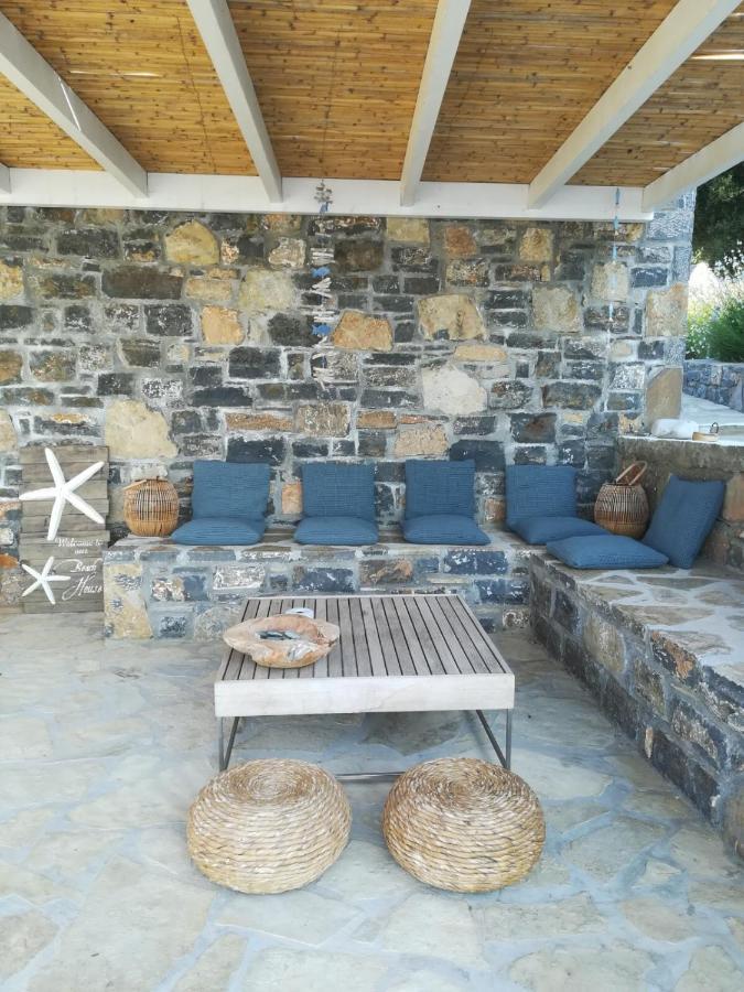 Villa Estee, Luxury Villa With Private Infinity Pool And Jacuzzi Elounda Exteriör bild