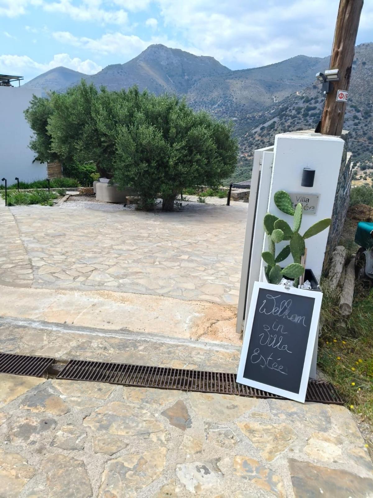 Villa Estee, Luxury Villa With Private Infinity Pool And Jacuzzi Elounda Exteriör bild